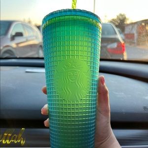 Starbucks 2022 green jelly cup